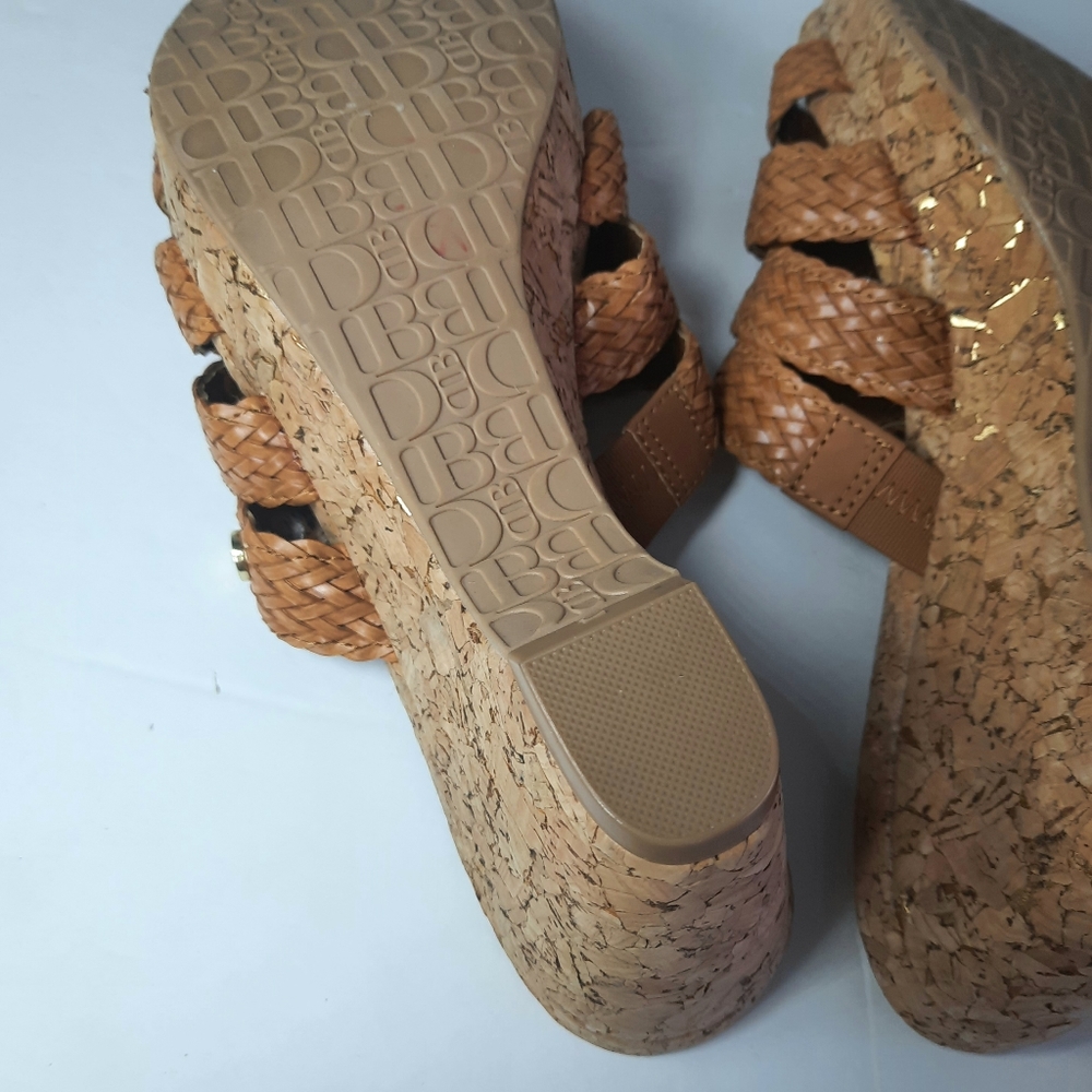 DANA BUCHMAN Woven wedge shoes size 8 - Picture 16 of 16